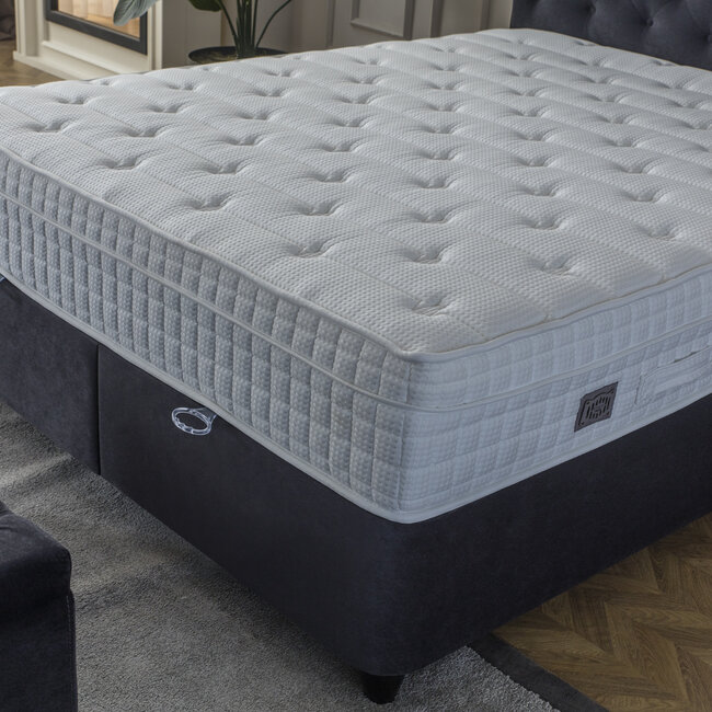 Boxspring met Opbergruimte - Ashley Velvet