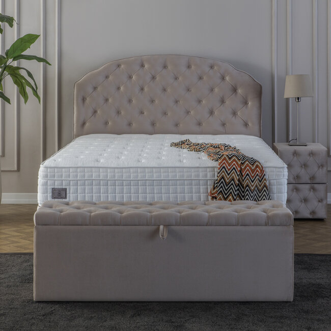 Boxspring met Opbergruimte - Ashley Velvet