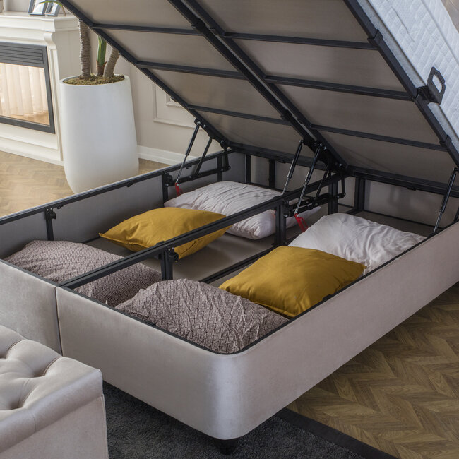 Boxspring met Opbergruimte - Ashley Velvet