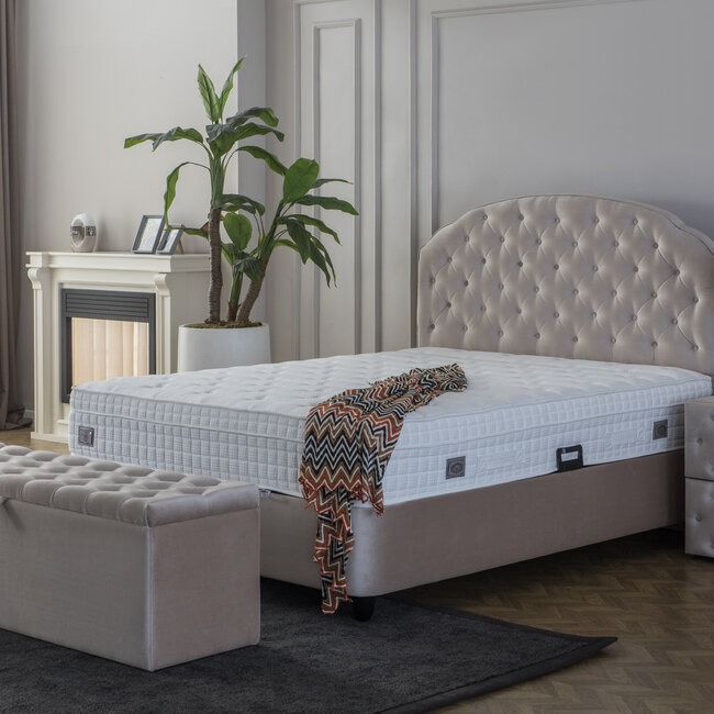 Boxspring met Opbergruimte - Ashley Velvet