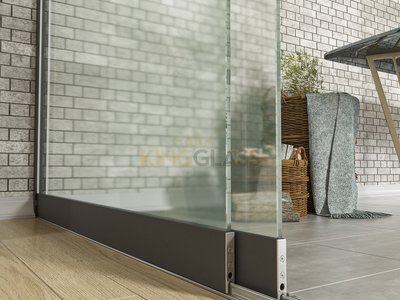 Glazen schuifwand kopen? Voordelig bij KingGlass KingGlass