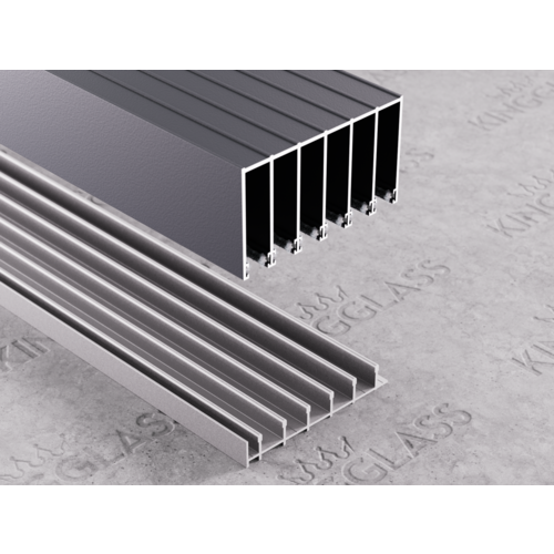 Bovenrail en onderrail Bovenrail en onderrail