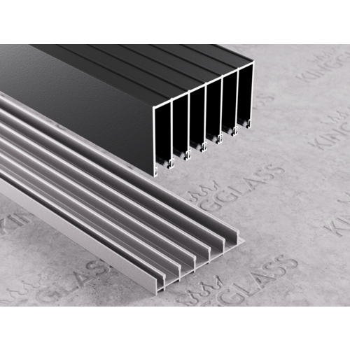 Bovenrail en onderrail Bovenrail en onderrail