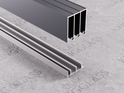 Bovenrail en onderrail | Extra 1 meter rail
