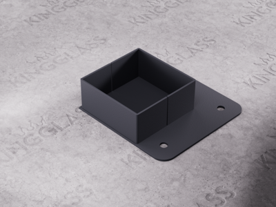 Vloerplaat t.b.v. Staander