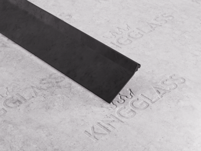 Rubber L voor Veranda muurplaat