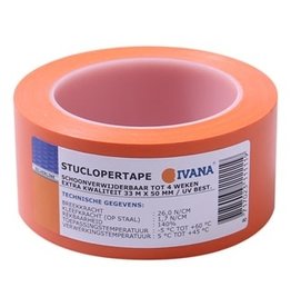 STUCLOPERTAPE     IVANA  33 MTR. X 50 MM. ORANJE