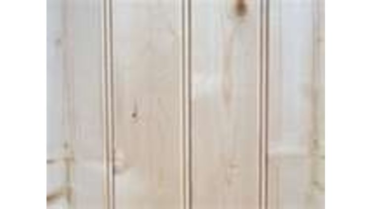 Vuren kraaldeel geschaafd