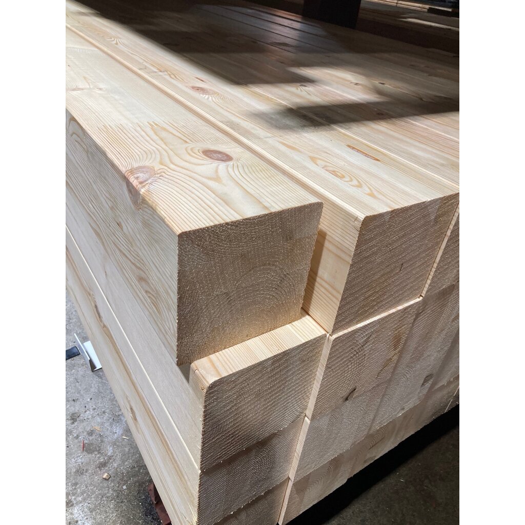 HMR Grenen geschaafde paal 140 x 140 Lengte 300