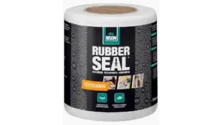 Bison Rubber Seal Textielband 10cmx10mtr