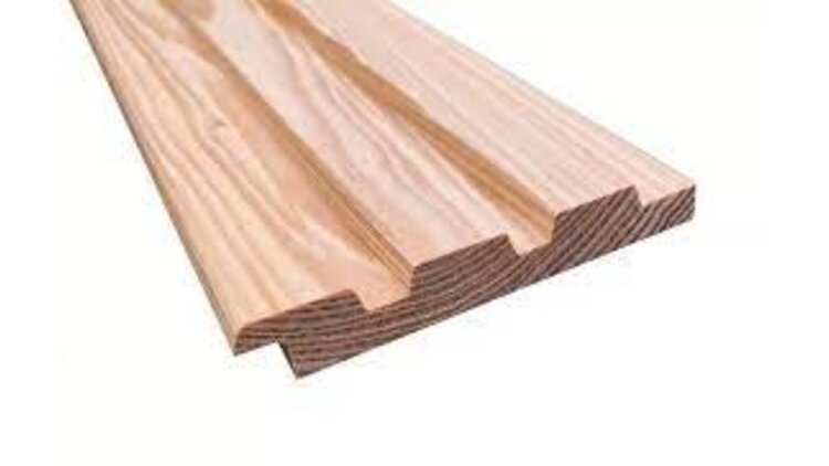 Douglas design profiel plank 22 x 129 400cm