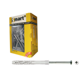 Raamplug met schroef 10 x 120