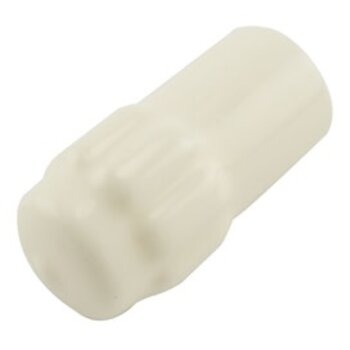 Deurbuffer plastic wit