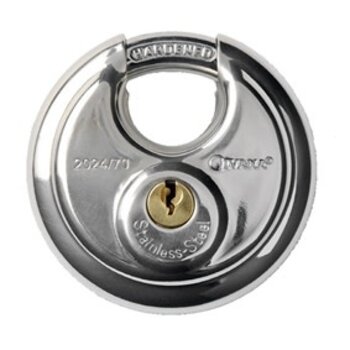 Ivana discus hangslot rvs