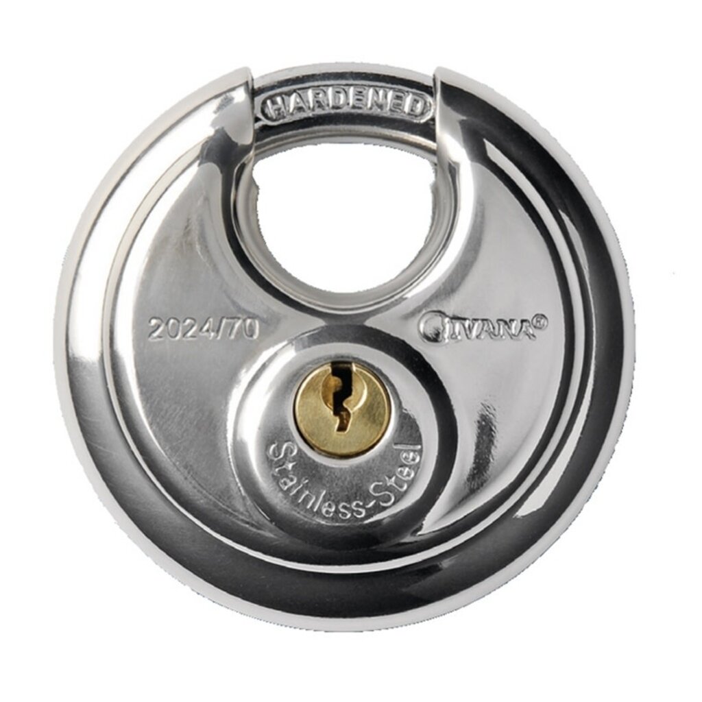 Ivana discus hangslot rvs