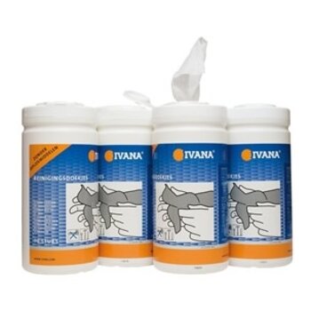 HANDREINIGINGSDOEKEN IVANA                A 70 STUKS
