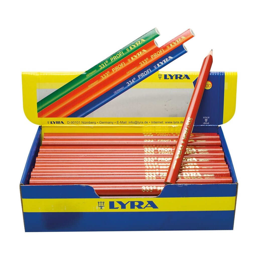 profi Timmer Potlood Rood