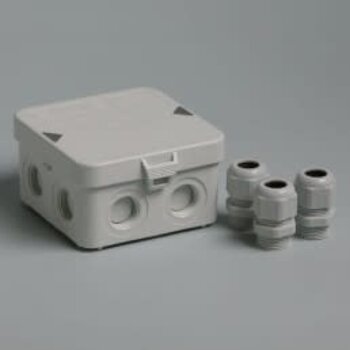 AK1-IP65 met M20 schroefwartels