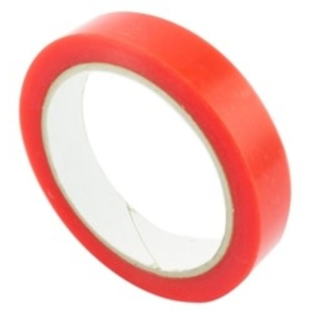 DUBBELZIJDIG TAPE POLYESTER  TRANSPARANT  19MMX10MTR