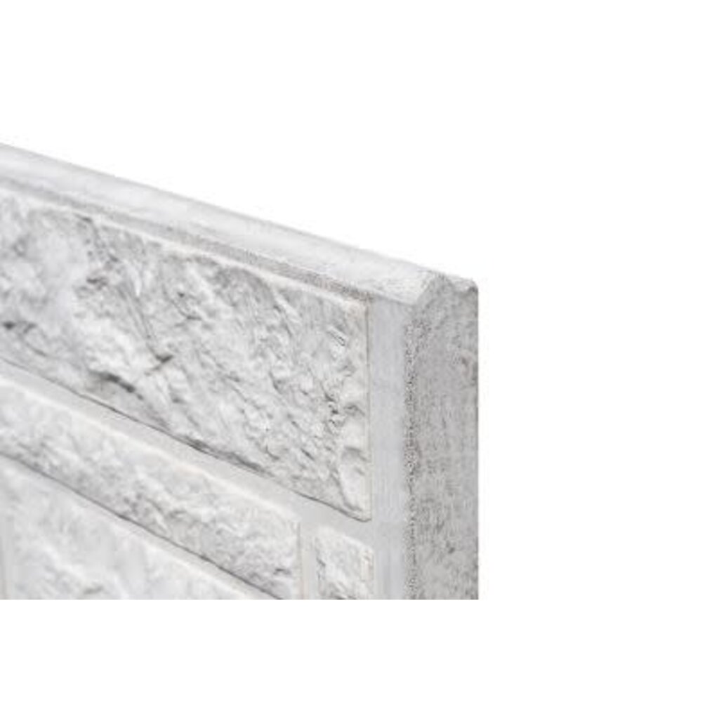 Berton©-motiefplaat Standaard wit/grijs