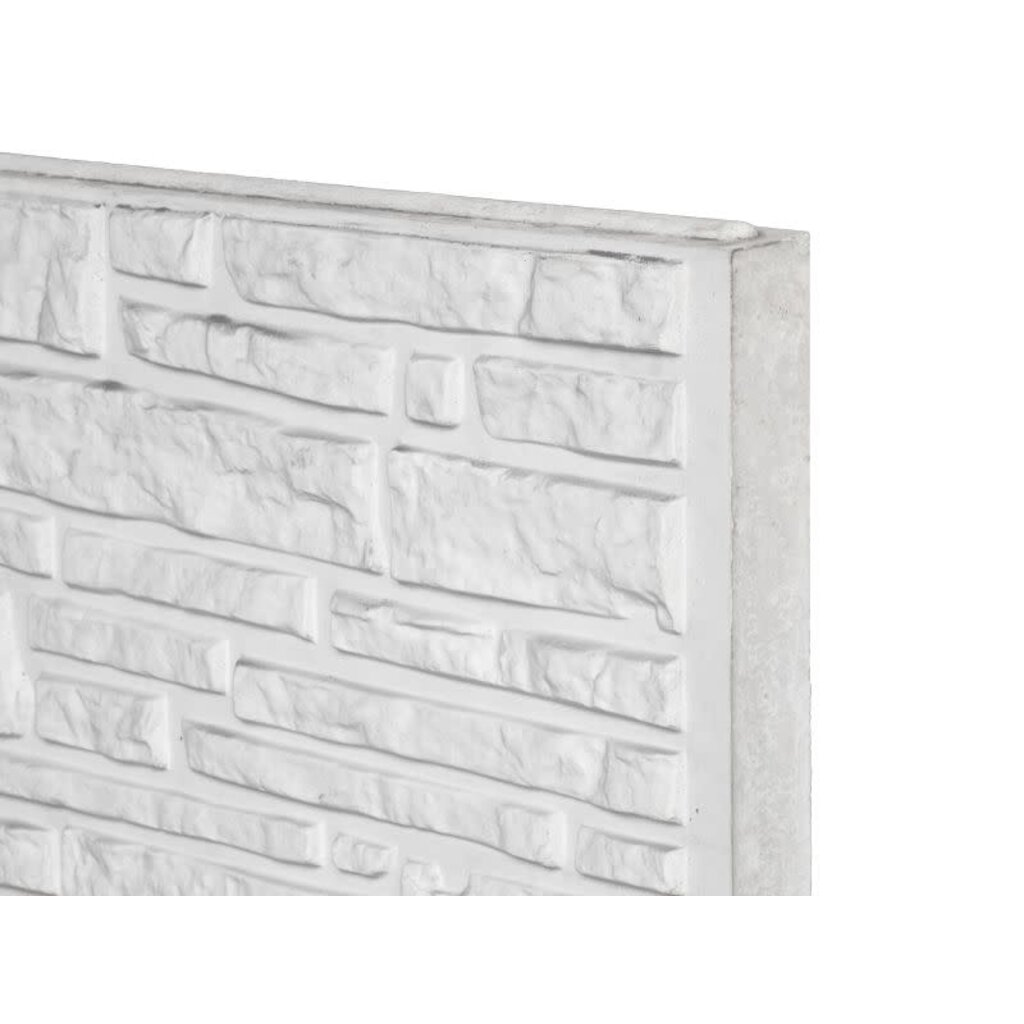 Berton©-motiefplaat Standaard wit/grijs