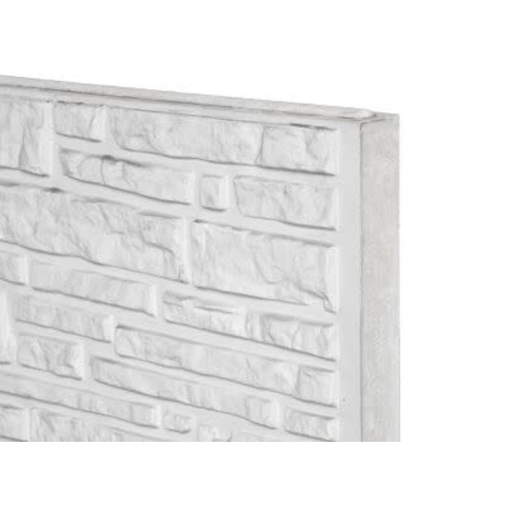 Berton©-motiefplaat Standaard wit/grijs