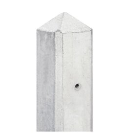 Berton©-paal Schelde wit/grijs. diamantkop