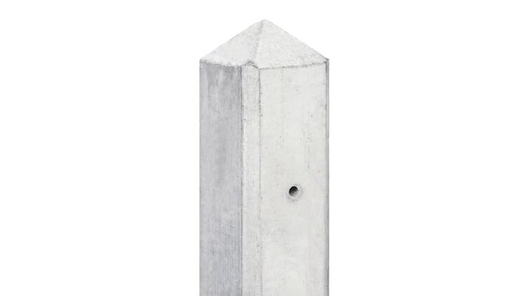 Berton©-paal Schelde wit/grijs. diamantkop