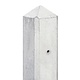 Berton©-paal Schelde wit/grijs. diamantkop