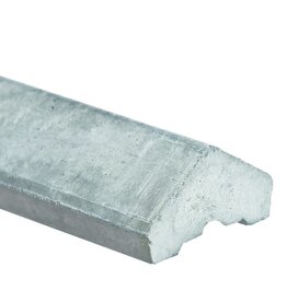Berton©-afdekkap wit/grijs. diamantkop 180 cm tussenmodel