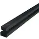 Vuren verduurzaamd achterlat zwart 22 x 50  lengte 390 cm
