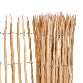 Hazelaarrol. 3 draden. latafstand 4 tot 5 cm L460 x H100 cm