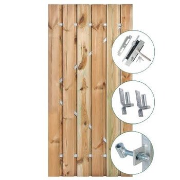 Tuindeur Privacy Groen