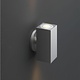 Wandlamp Lamego zilver 2 x 1.5 watt up and down