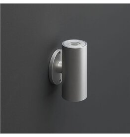 Wandlamp Amadora Zwart LED warm wit Rond 2 x 1.5 w up and down