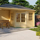 Blokhut - Tuinhuis 28mm Kennet met overkapping