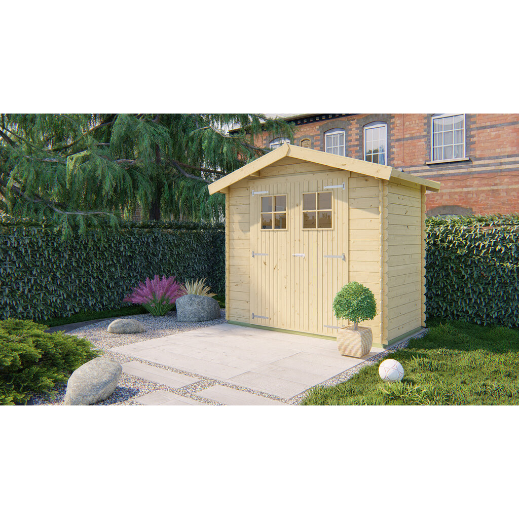 Blokhut - Tuinhuis 19mm Malva incl. vloer