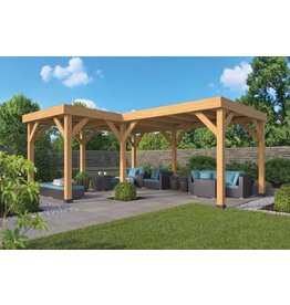 DHZ Prieel Beerze 620x520cm basis incl. schroefpakket