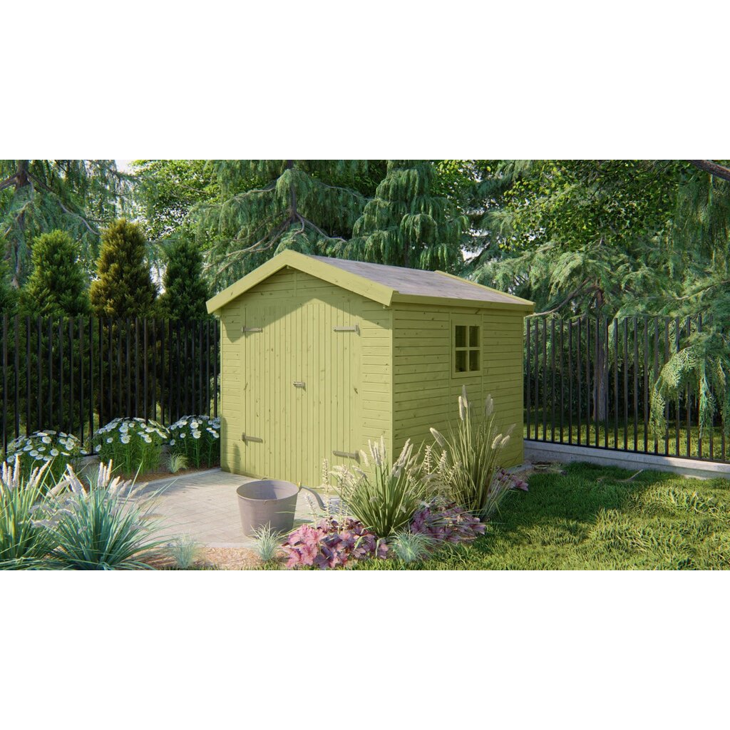 Tuinhuisjegeimpregneerd Hugo (dakleer en toebehoren in pakket)