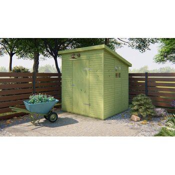 Tuinhuisjegeimpregneerd Olaf (dakleer en toebehoren in pakket)