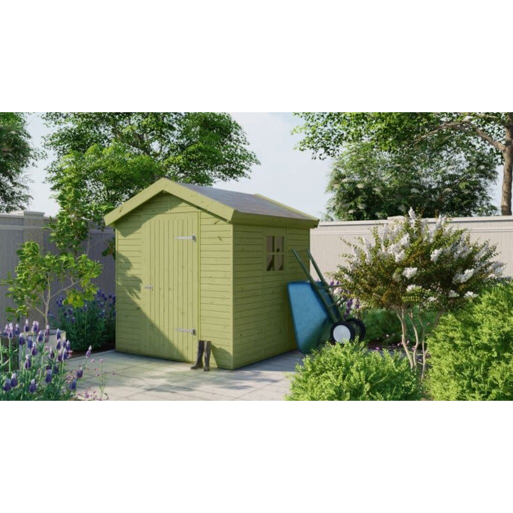 Tuinhuisjegeimpregneerd Boudewijn (dakleer en toebehoren in pakket)