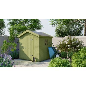 Tuinhuisjegeimpregneerd Boudewijn (dakleer en toebehoren in pakket)