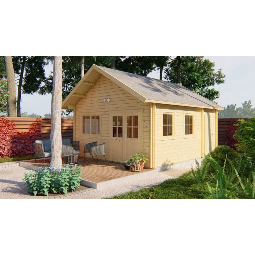 Tuinhuis Berlin - 44 mm - Vuren onb.