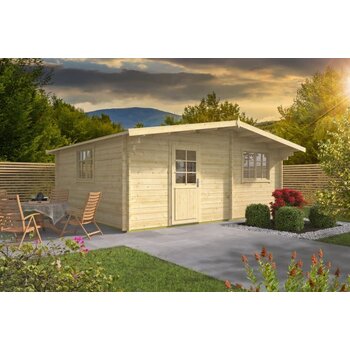 Tuinhuis Cantabria - 44 mm - onbehandeld