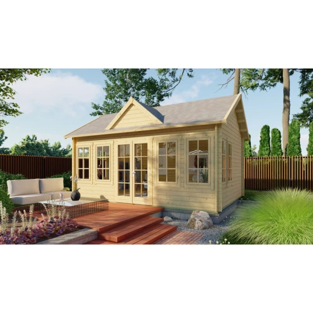 Tuinhuis Clockhouse - 44 mm - Vuren onb.