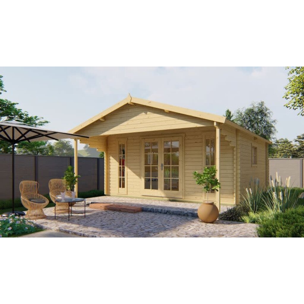 Tuinhuis Emiel - 44 mm - Vuren onb.