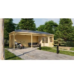 Tuinhuis Gretel - 44 mm - Vuren onb.