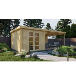 Tuinhuis Gunnar - 44 mm - Vuren onb.