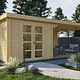 Tuinhuis Gunnar - 44 mm - Vuren onb.