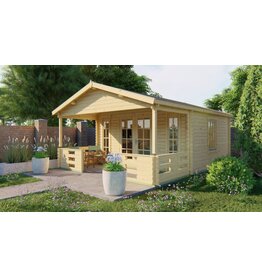 Tuinhuis Heino - 44 mm - Vuren onb.